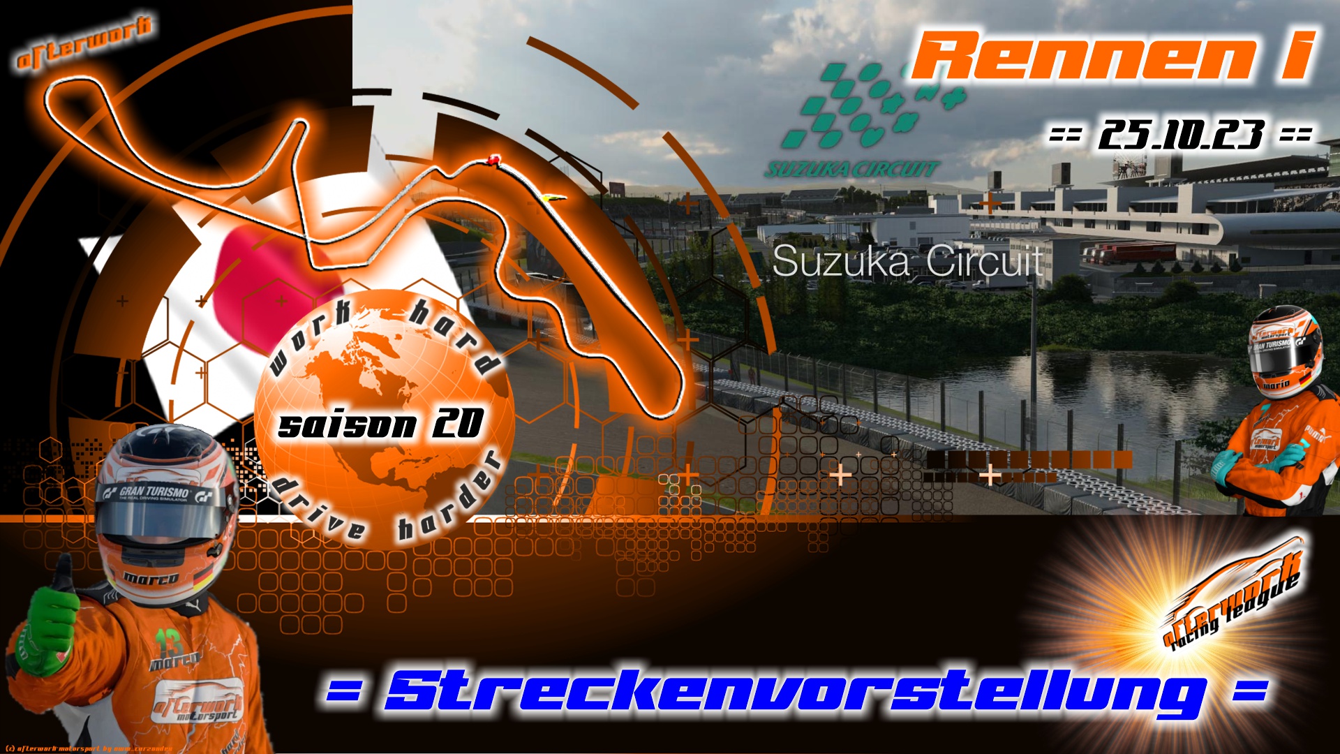 🇯🇵 S20: Rennen 1 🌧️ - 25.10.: Suzuka 🇯🇵