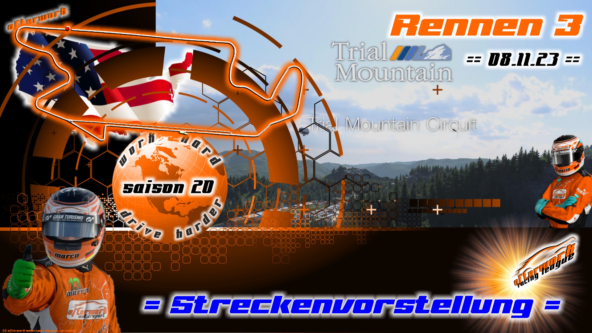🇺🇸 S20: Rennen 3 - 08.11.: Trial Mountain 🇺🇸