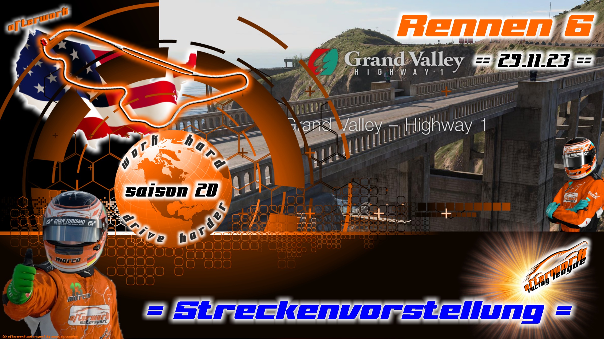 🇺🇸 S20: Rennen 6 - 29.11.: Grand Valley 🇺🇸